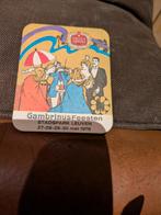 Gambrinus feesten 1976, Verzamelen, Ophalen of Verzenden, Zo goed als nieuw, Viltje(s)