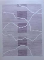 MICHEL SEUPHOR / HEXAGRAMMES YI-KING / ZW-W LITHO / 75x55cm, Antiek en Kunst, Ophalen of Verzenden