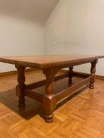 houten salontafel (ophalen in kessel-lo), 100 tot 150 cm, Minder dan 50 cm, Rechthoekig, Zo goed als nieuw