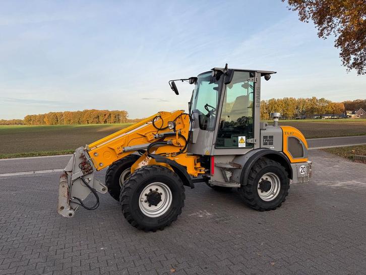 Paus TL8.7 telescoop loader shovel (bj 2016), Zakelijke goederen, Machines en Bouw | Heftrucks en Intern transport, Ophalen