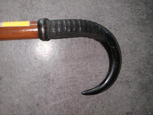 Oude Zwitserse hoornstok, Antiek en Kunst, Curiosa en Brocante