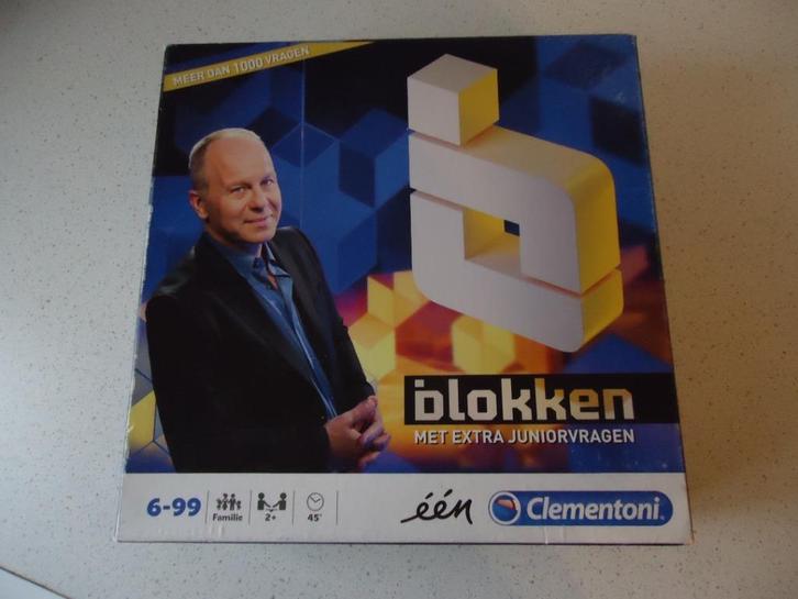 Spel naar de Bekende TV Quiz "BLOKKEN" met Ben Crabbé van Cl, Hobby en Vrije tijd, Gezelschapsspellen | Bordspellen, Zo goed als nieuw