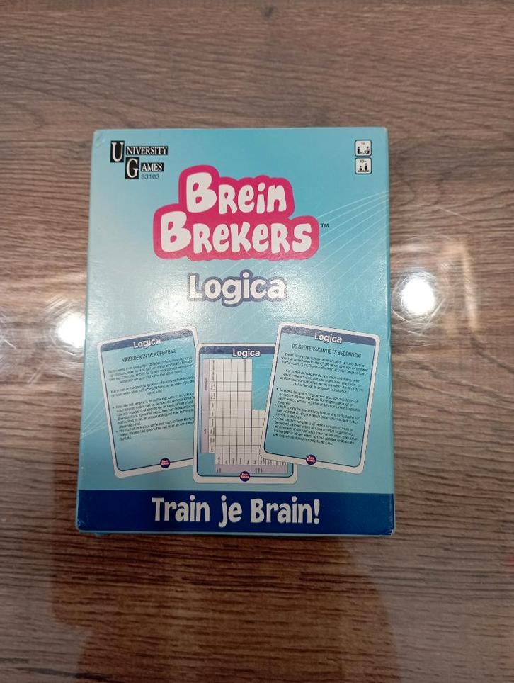 breinbrekers, Hobby en Vrije tijd, Gezelschapsspellen | Bordspellen, Zo goed als nieuw, Ophalen of Verzenden