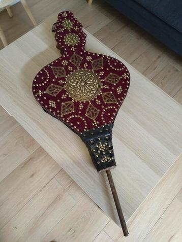  Antieke haardbalg, decoratief of voor gebruik  beschikbaar voor biedingen