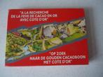 Vintage spel van Cote D'Or "Op Zoek Naar De Gouden Cacaoboon, Hobby en Vrije tijd, Een of twee spelers, Ophalen of Verzenden, Zo goed als nieuw