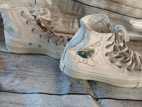 Converse x Chuck Taylor x John Lennon, Kleding | Dames, Schoenen, Gedragen, Sneakers, Beige, Ophalen of Verzenden