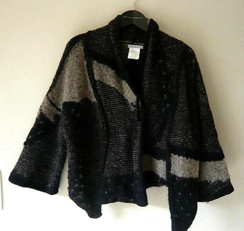 Sarah Pacini vest als nieuw met 3/4 mouwen, Kleding | Dames, Truien en Vesten, Zwart, Ophalen of Verzenden
