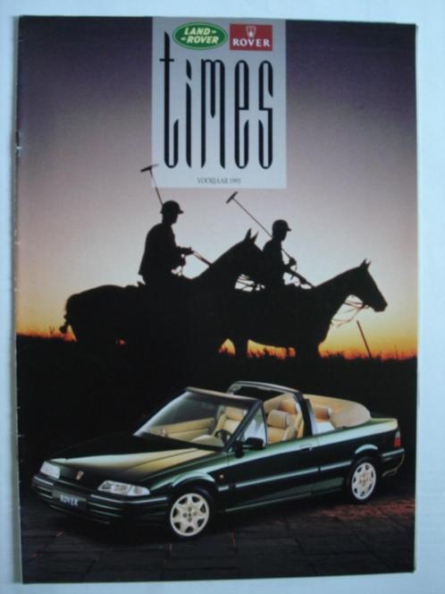 Rover/Land Rover Times voorjaar 1993 magazine, Livres, Autos | Brochures & Magazines, Utilisé, Autres marques, Envoi