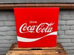 Oud origneel Coca Cola emaille reclamebord, Verzamelen, Ophalen of Verzenden, Gebruikt, Reclamebord