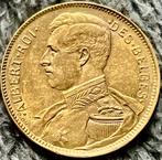 Munt 20 frank goud Albert I 1914 B Franstalig, Ophalen of Verzenden, Goud, Goud