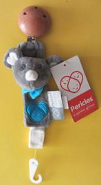 Attache-tétine avec attache en bois - Périclès - Nouveau !, Enlèvement ou Envoi, Neuf