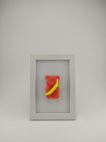 Gummy bear banaan kunst beschikbaar voor biedingen