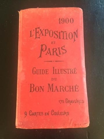 Ancien guide illustré de l'exposition universelle de Paris