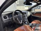 Volvo V60 2.4 D6 AWD Plug-In Hybrid Summum | Leder | Cruise, Auto's, Automaat, 48 g/km, Zwart, Break