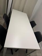 Eettafel + 5 eetstoelen mogen weg, Huis en Inrichting, Ophalen, Zo goed als nieuw