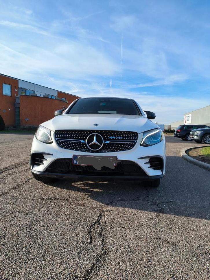 Mercedes glc coupe x253 48000km 2018 220D, Auto's, Mercedes-Benz, Particulier, GLC, Dakrails, Open dak, Trekhaak, Ophalen