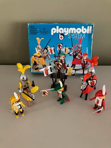 Vintage playmobil system doos 3265 riddertoernooi beschikbaar voor biedingen