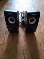 Trust pc speakers, Computers en Software, Pc speakers, Ophalen of Verzenden, Gebruikt, TRUST