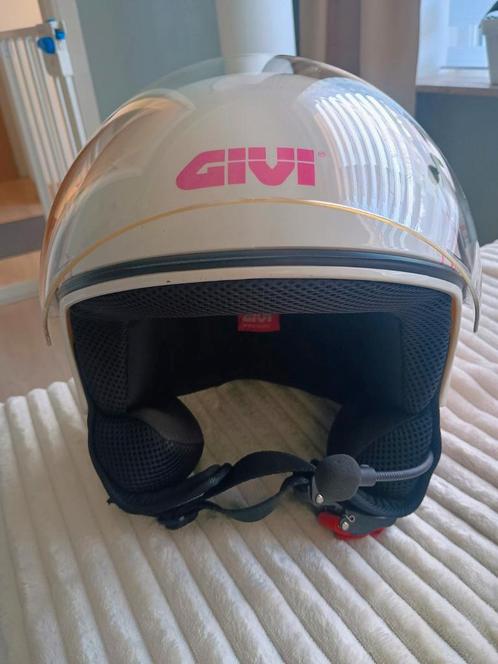 givi motorhelm maat s, Motoren, Kleding | Motorhelmen, Dames, Jethelm, S, Overige merken, Tweedehands, Ophalen