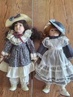 2 porseleinen poppen - the promenade collection, Ophalen, Zo goed als nieuw, Pop