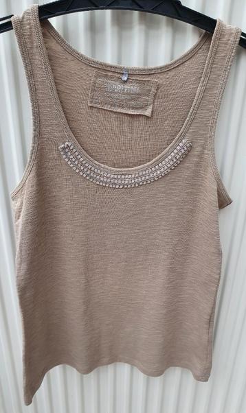 Bruin-beige topje van Spirituel Women van JBC maat S/M beschikbaar voor biedingen