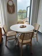 Eettafel met stoelen, Huis en Inrichting, Complete eetkamers, Ophalen, Gebruikt