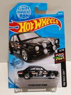 Hot Wheels '70 Ford Escort RS1600 Zwart Gumball 3000 (2018), Enlèvement ou Envoi