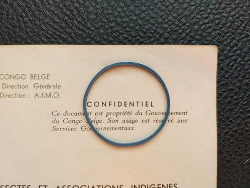 VERTROUWELIJK boekje inheemse sekten Anioto Congo België, Boeken, Geschiedenis | Nationaal, Gelezen, 20e eeuw of later, Verzenden