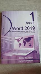 Word 2019 deel 1 basis / Danny Devriendt, Boeken, Schoolboeken, Ophalen, Gelezen, Informatica en Computer, WWW-Soft GCV