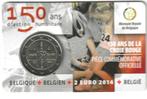 Belgique (coincard), 2 Euro 2014 FR, 150 jaar Rode Kruis., Postzegels en Munten, Ophalen of Verzenden, België, 2 euro, Losse munt