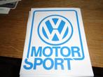 VW Motorsport Stickers Nieuwstaat en origineel van VW., Ophalen of Verzenden, Nieuw, Merk