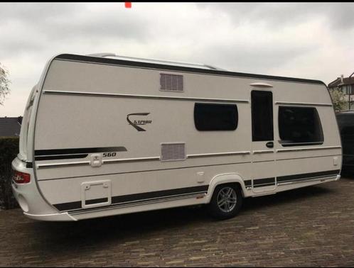 Fendt saphir 560 Skm, Caravans en Kamperen, Caravans, Particulier, tot en met 6, 1250 - 1500 kg, Rondzit, Fendt, Overige, 7 tot 8 meter