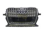 Audi Q5 (8/12-1/17) (8R) grille (bij PDC) (T94 black glossy), Auto-onderdelen, Nieuw, Audi, Bumper, Verzenden