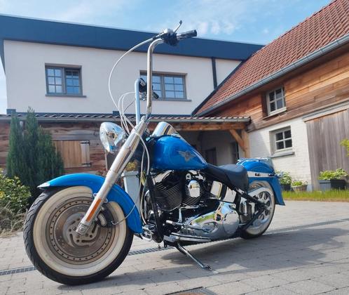 Harley Davidson flstf Fatboy 2002.   37.600km, Motoren, Motoren | Harley-Davidson, Particulier, Ophalen