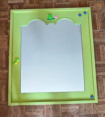 Rechthoekige wandspiegel voor kinderkamer/badkamer beschikbaar voor biedingen