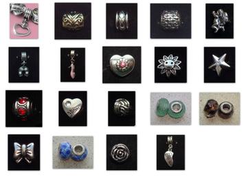 SALE: HeartBeads bedels/beads voor groot-gat-bedelarmbanden beschikbaar voor biedingen