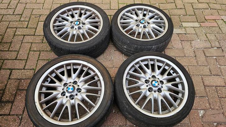 Set Originele breedset styling 72 velgen 18 inch 3 serie E46, Auto-onderdelen, Banden en Velgen, Velg(en), Gebruikt, Ophalen of Verzenden