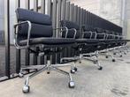 Vitra Eames EA217 lederen bureaustoelen, Verzenden, Zo goed als nieuw, Bureaustoel