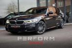 BMW 518 Touring 518 * M-PAKKET * BMW HISTORY * MEMORY SEAT, Cuir, 2000 kg, Entretenue par le concessionnaire, Noir