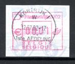 ATM 108A FDC 2002 - Fila Kortrijk, Postzegels en Munten, Ophalen of Verzenden, Gestempeld, 1e dag stempel, Postfris