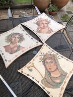Véritables panneaux de mosaïque romaine ou grecque incrustés, Enlèvement
