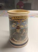 Bierpot in keramiek Karlstejn - Tsjechië, Antiek en Kunst, Ophalen of Verzenden
