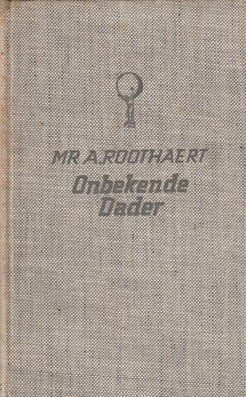 Mr. A. Roothaert  “Onbekende dader”, Enlèvement ou Envoi, Utilisé, Belgique