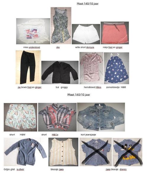 meisjes kinderkledij maat 140/ 10 jaar, Kinderen en Baby's, Kinderkleding | Maat 140, Ophalen of Verzenden