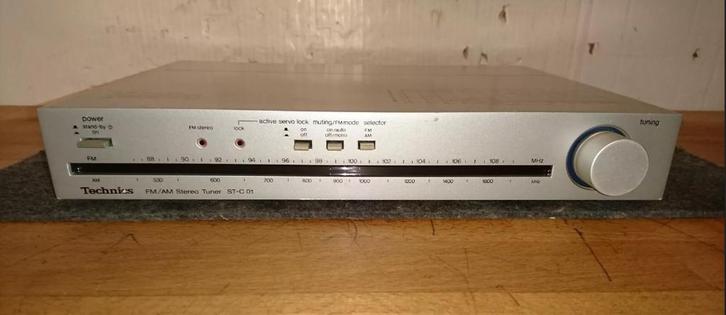 TECHNICS MODEL ST C01 STEREO FM/AM TUNER, Audio, Tv en Foto, Professionele apparaten, Gebruikt, Audio, Ophalen of Verzenden