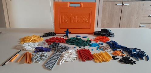 Oranje box met veel losse Knex onderdelen, Enfants & Bébés, Jouets | Blocs de construction, Utilisé, K'nex, Enlèvement ou Envoi