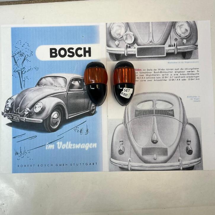 VW NOS-indicatielampjes Split Window Kever, Auto diversen, Auto-accessoires, Gebruikt, Ophalen of Verzenden