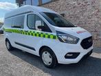 Ford Transit Custom Ambulance Diesel L2H2 met nieuw ingebouw, Autos, Euro 6, Entreprise, Diesel, Automatique
