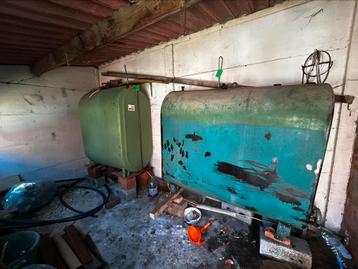 Mazout tank, Ophalen, Gebruikt