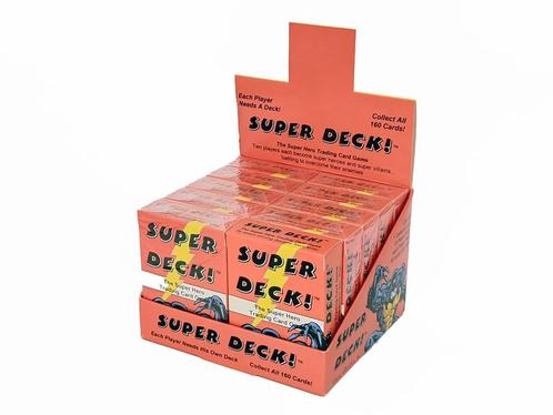 Super Deck Super Hero Trading Card Game, Hobby en Vrije tijd, Verzamelkaartspellen | Overige, Nieuw, Speeldeck, Verzenden
